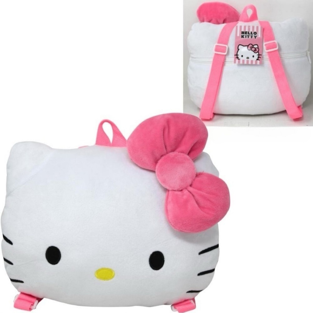 Hello Kitty Plush Backpack - Picture 4 of 9